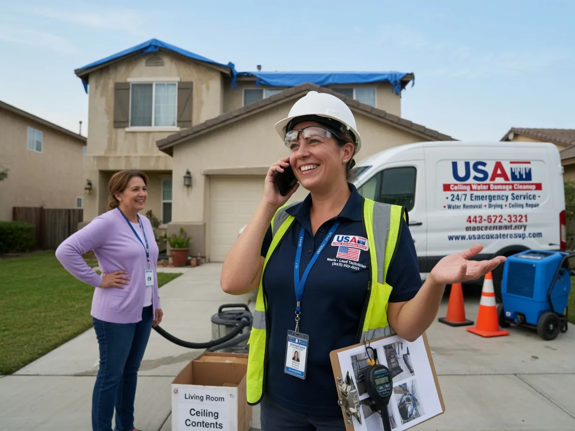 Ceiling Water Damage Restoration Fort Mckavett, TX FAQs